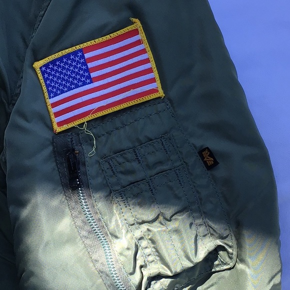 Alpha Industries MA-1 bombers jacket sized XXLG. - Picture 5 of 13